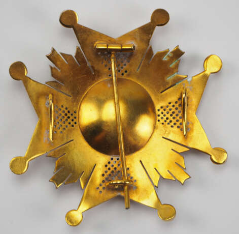 Spanien: Königlicher und Militärischer Orden des Hl. Hermenegildo, 1. Modell (1814-1871 und 1875-1931), Großkreuz Bruststern. - Foto 3