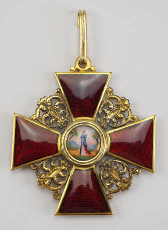 Russland: Orden der heiligen Anna, 2. Modell (1810-1917), 1. Klasse Kleinod. - Foto 1