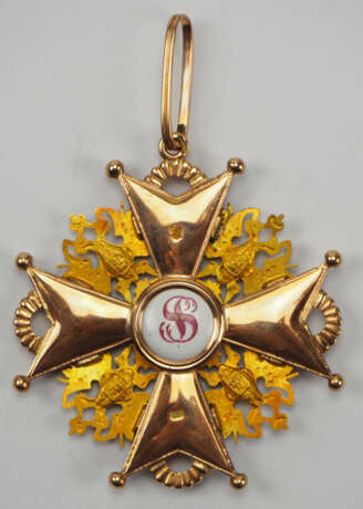 Russland: Kaiserlicher und Königlicher Orden vom heiligen Stanislaus, 2. Modell, 2. Typ (ca. 1841-1917), 1. Klasse Kleinod. - photo 3