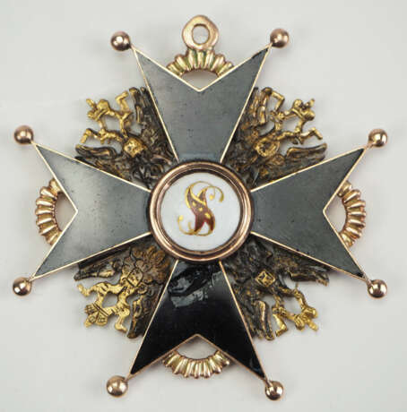 Russland: Kaiserlicher und Königlicher Orden vom heiligen Stanislaus, 2. Modell, 2. Typ (ca. 1841-1917), 3. Klasse. - Foto 4