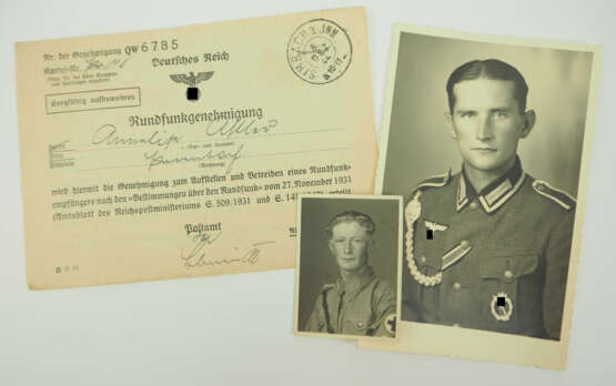 3. Reich: Rundfunkgenehmigung. - фото 1