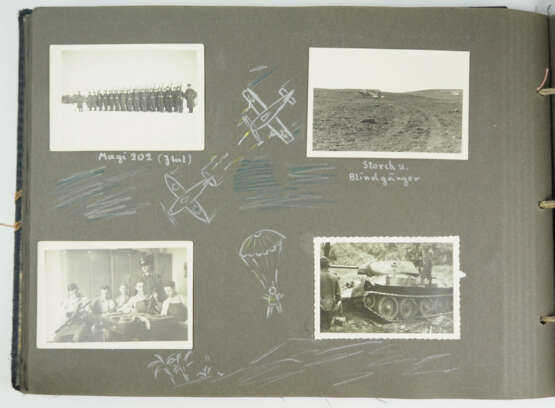 Luftwaffe: Fotoalbum eines Soldaten der Südfront und Afrika. - фото 1