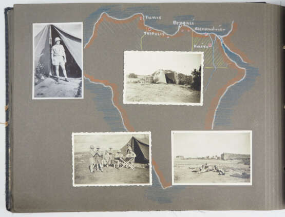 Luftwaffe: Fotoalbum eines Soldaten der Südfront und Afrika. - Foto 5