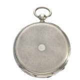 Taschenuhr: frühe, hochfeine französische Taschenuhr mit Repetition, Steinzylinder und Temperatur-Kompensation, No.16523, ca.1820 - фото 3