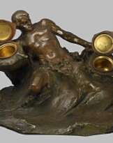 Письменный прибор с тритонами Письменный прибор с тритонами