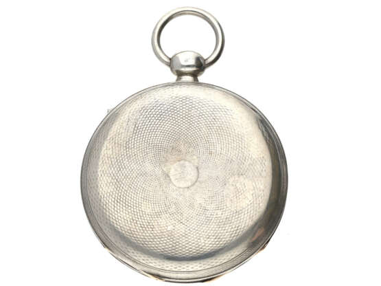 Taschenuhr: feine, frühe Taschenuhr mit "Seconde Morte", um 1830 - photo 3