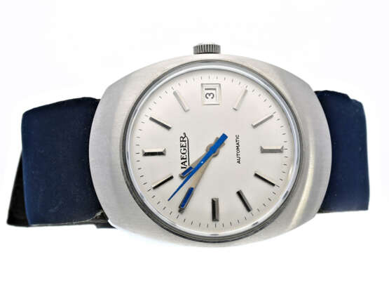 Armbanduhr: vintage Herrenuhr Kaliber ETA 2472, Zifferblatt bezeichnet "Jaeger" - Foto 1
