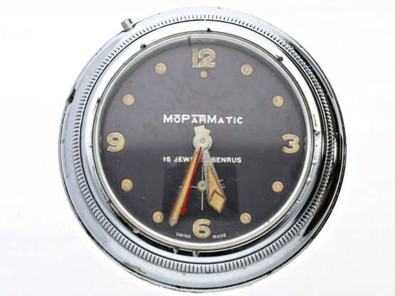 Uhren: seltene, automatische Automobiluhr/Borduhr, Benrus "Moparmatic" Model DK 14, gefertigt für Chrysler, 50er Jahre - Foto 1