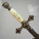 Freimaurer: Gala-Schwert des Homer G. Hunkley. - Foto 1