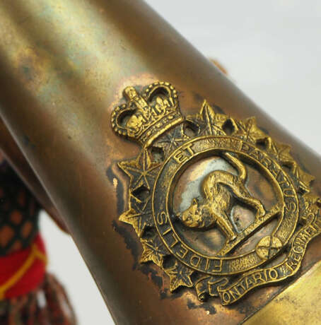 Kanada: Signalhorn des Ontario-Regiments. - фото 2
