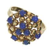 Ring: ausgefallener vintage Damenring mit Lapislazuli - фото 1