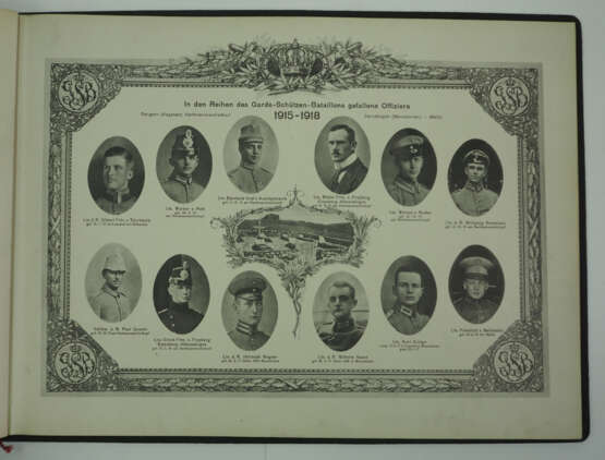 Die Gefallenen des Kgl. Preussischen Garde-Schützen-Bataillon und seiner Kriegsformationen 1914-1918. - Foto 4