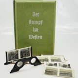 Raumbildalbum "Der Kampf im Westen" - grün. - photo 1