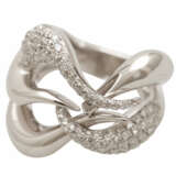 BUCHERER Ring mit Brillanten, zusammen ca. 1,5 ct, W - LGW / VS - SI, - photo 5