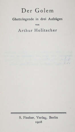 Holitscher, A - Foto 1