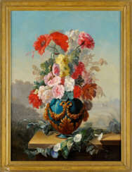 Das Bild «Vase mit Blumen» (Clement Gontier)