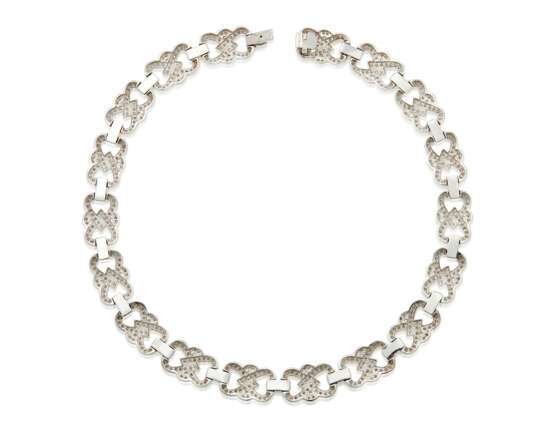 DIAMOND AND WHITE GOLD NECKLACE - фото 3