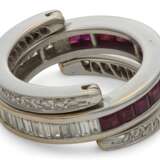 DIAMOND AND RUBY RING - photo 4