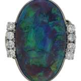 OPAL AND DIAMOND RING - Foto 1