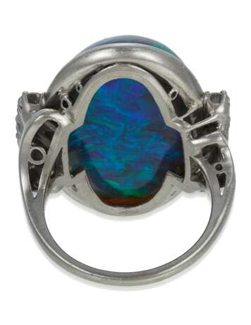 OPAL AND DIAMOND RING - Foto 4