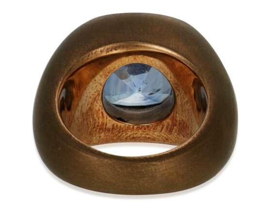 Della Valle, Michele. MICHELE DELLA VALLE SAPPHIRE AND BRONZE RING - photo 4