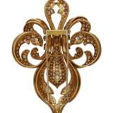 DIAMOND AND GOLD BROOCH - Foto 3
