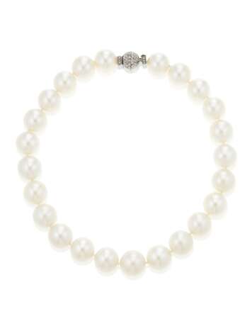 SINGLE-STRAND CULTURED PEARL NECKLACE - фото 3