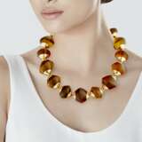 Vhernier. VHERNIER AMBER AND GOLD 'TROTTOLA' NECKLACE - фото 2
