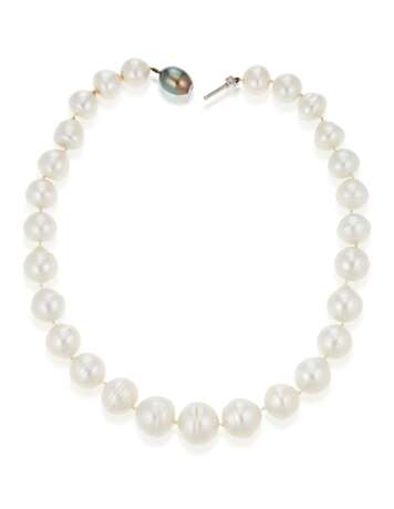 CULTURED PEARL AND DIAMOND NECKLACE - Foto 4