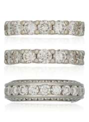 THREE DIAMOND ETERNITY BANDS