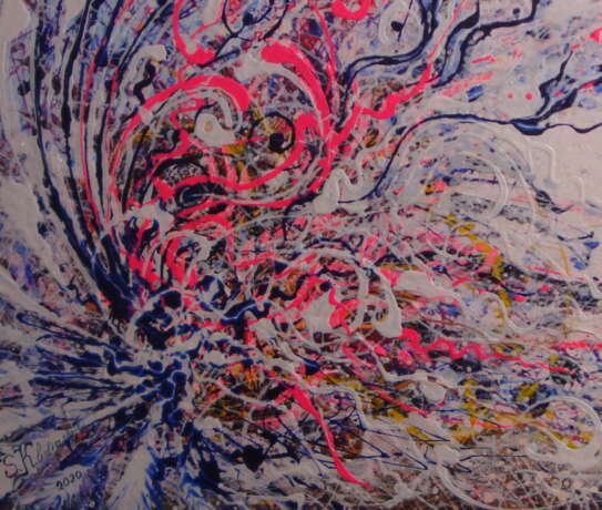 Expression Canvas Acrylic paint Abstract Expressionism Georgia 2020 - photo 3