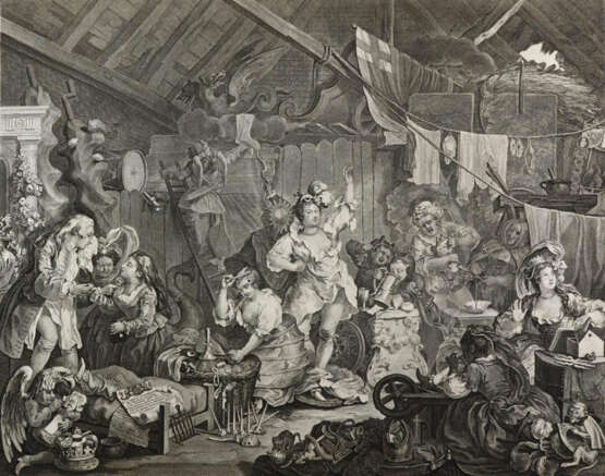Hogarth William (1697 London - 1764) - Foto 1