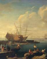 ADRIEN MANGLARD (LYON 1695-1760 ROME)