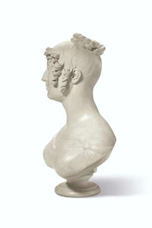 Cesari, Giuseppe. A WHITE MARBLE BUST OF A LADY - фото 3