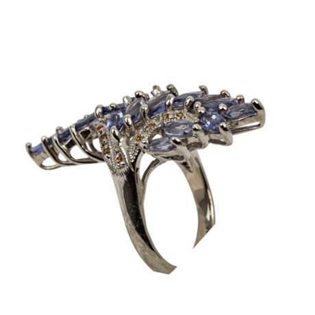 Sterling Silber Designer Ring, Ringweite 56,75, - photo 4