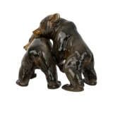 ROSENTHAL Figurengruppe '2 kleine Bären', Marke von 1940. - фото 2