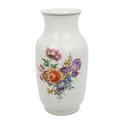 MEISSEN große Vase 'Bunte Blume', 1. Wahl, 20. Jahrhundert