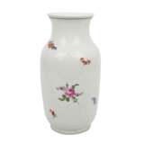 MEISSEN große Vase 'Bunte Blume', 1. Wahl, 20. Jahrhundert - Foto 2
