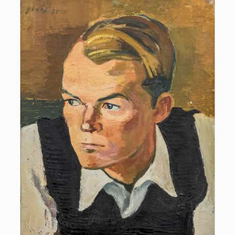 GRAEF, ERNST (1909-1985) "Portrait eines jungen Mannes" - фото 1