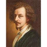 MALER/IN 19. Jahrhundert, "Portrait des Anthonis van Dyck", - photo 1
