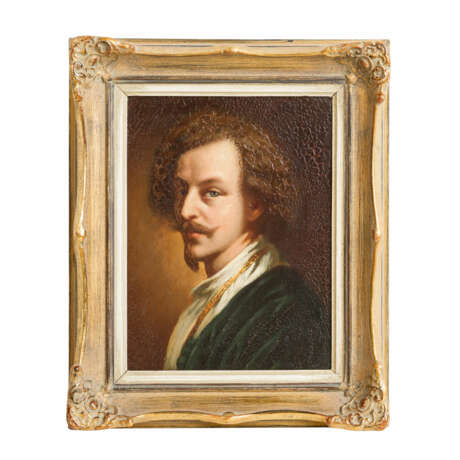 MALER/IN 19. Jahrhundert, "Portrait des Anthonis van Dyck", - Foto 2