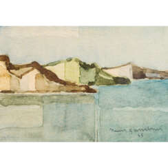 GASSEBNER, HANS (1902-1966), "Mediterrane Steilküste",