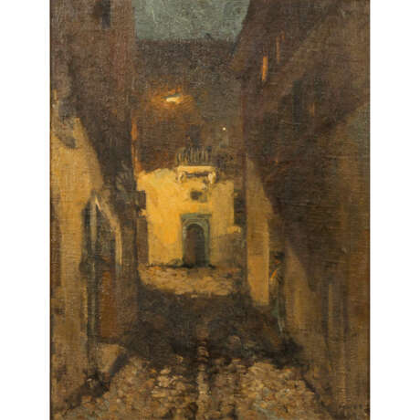 FAURE, AMANDUS (Hamburg 1874-1931 Stuttgart), „Straße in Rom“, - фото 1