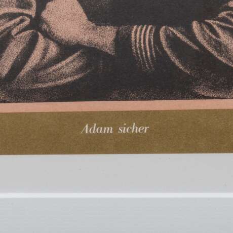 HAUSNER, RUDOLF (1914-1995) "Adam sicher" - photo 4