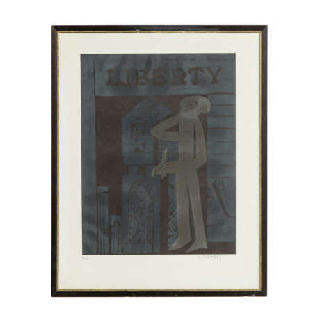 GIESHABER, HAP (Helmut Andreas Paul, 1909-1981), "Liberty", - Foto 2