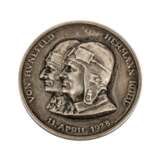 Weimarer Republik - Silbergedenkmedaille 1928, - photo 1