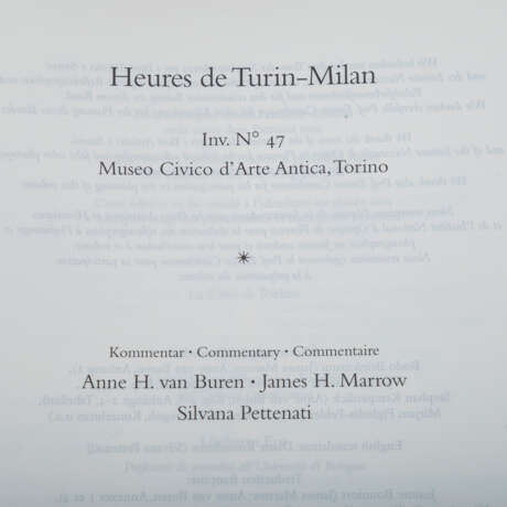 Faksimile "Das Turin-Mailänder Stundenbuch" - - photo 2
