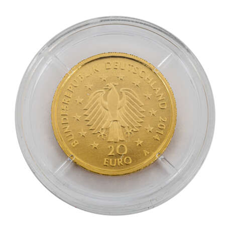 Deutscher Wald - 6 x 20 Euro, insgesamt 0,75 Unze GOLD, - Foto 4