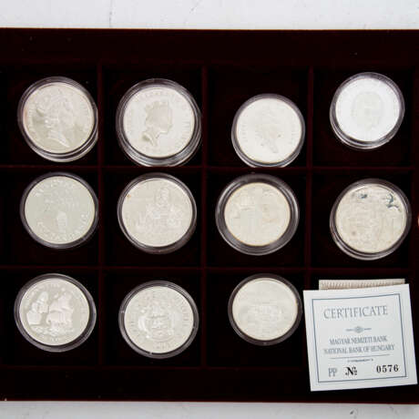 Geschichte der Seefahrt - Box mit Silbermünzen, - photo 3
