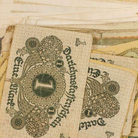Münzen und Banknoten - III. Reich 5 x 5 Reichsmark, - Foto 2